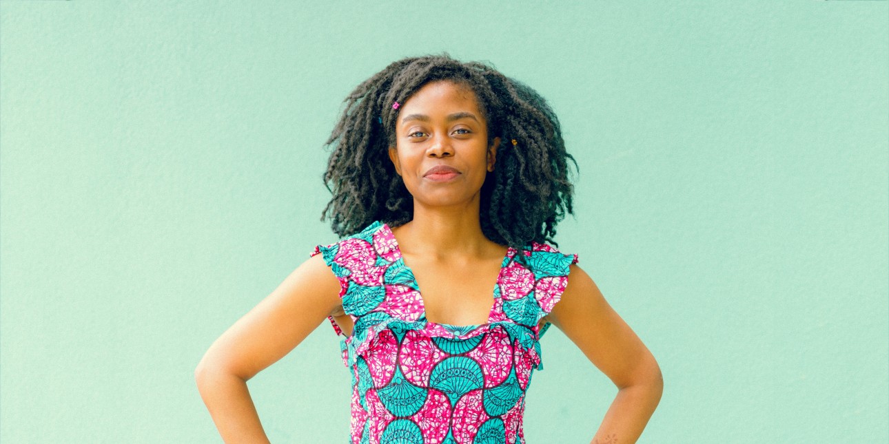 woman standing with hands on hips