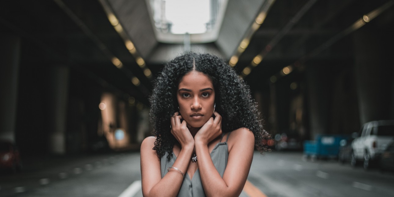 woman on the street