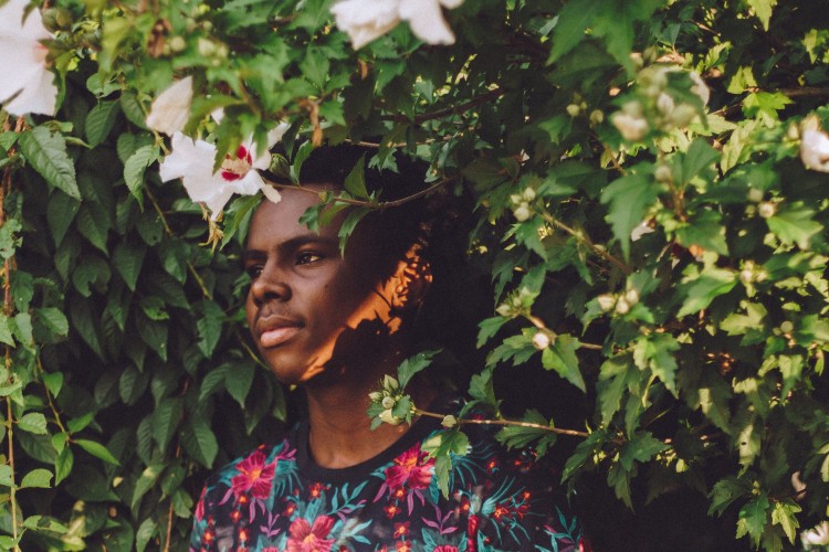 youth in flowers