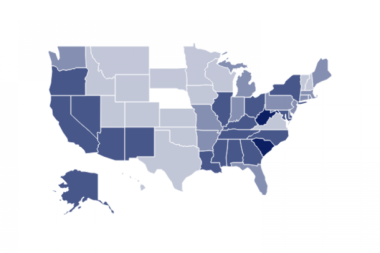 Interactive Map of Youth Unemployment & Education